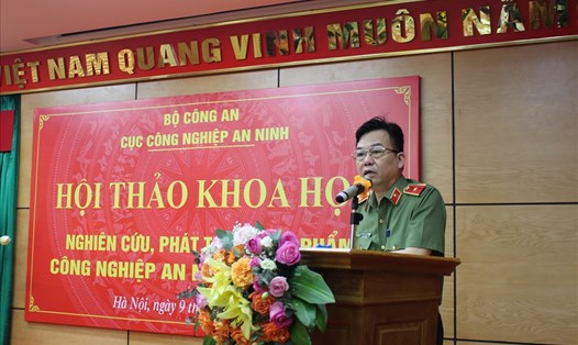 Thiếu tướng Nguyễn Khắc Cường - Cục trưởng Cục Công nghiệp an ninh.