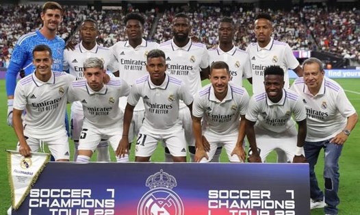 Real Madrid vẫn sở hữu đội hình rất chất lượng.  Ảnh: AFP
