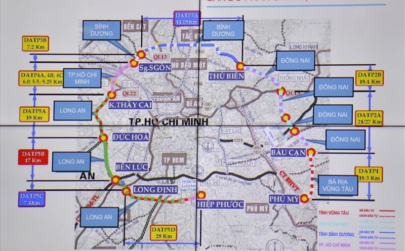Hướng tuyến Vành đai 4 TPHCM: Hướng tuyến Vành đai 4 TPHCM đang được đẩy nhanh để kết nối với các tuyến đường khác trong thành phố. Xem hình ảnh để tận hưởng sự tiến bộ của thành phố.