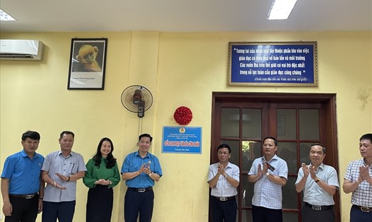Lễ ra mắt Điểm sinh hoạt văn hóa công nhân tại Công ty TNHH MTV Vườn thú Hà Nội