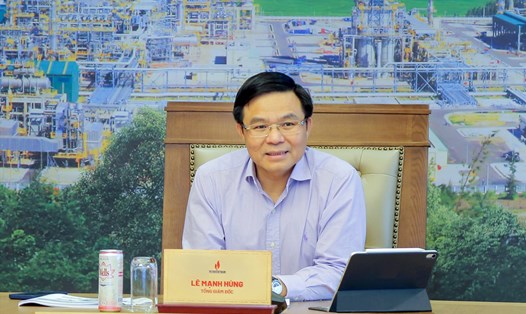 Tổng giám đốc Petrovietnam Lê Mạnh Hùng, Ảnh PVN.