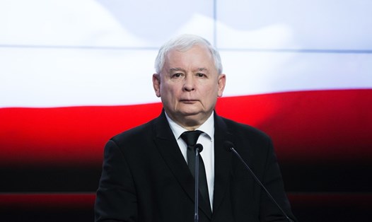 Lãnh đạo đảng Công lý và Luật pháp (PiS) Ba Lan, ông Jaroslaw Kaczynski. Ảnh: Getty