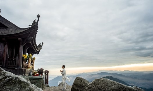 Yên Tử Mountain - Di sản văn hóa quốc gia tại tỉnh Quảng Ninh được giới thiệu đến quan khách tại ITE HCM 2022. Ảnh: BTC