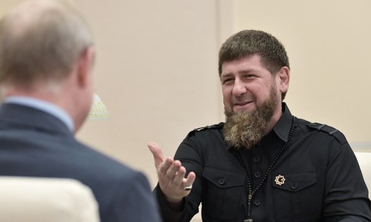 Lãnh đạo Cộng hòa Chechnya Ramzan Kadyrov. Ảnh: AFP