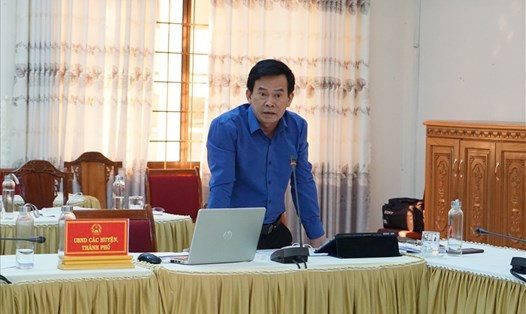 Ông Đặng Thanh Nam - Chủ tịch UBND huyện Kon Plông. Ảnh T.T