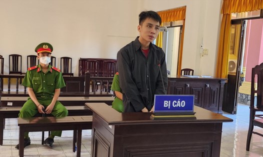 Trần Trương Cường tại phiên tòa. Ảnh: PV