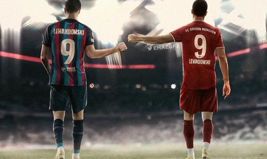 Lewandowski sẽ đối đầu với Bayern Munich với tư cách là cầu thủ Barcelona.  Ảnh: AFP