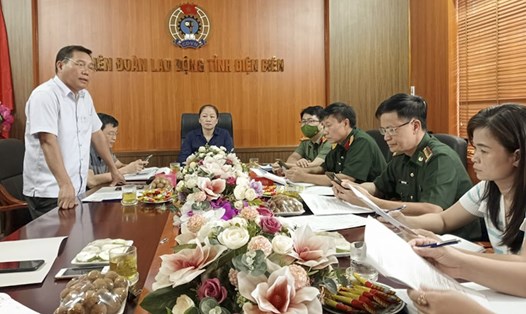 Ban Tổ chức Hội diễn NTQC Công - Nông - Binh tỉnh Điện Biên vừa thống nhất sẽ tổ chức từ ngày 24 - 26.10.2022. Ảnh: LĐLĐ