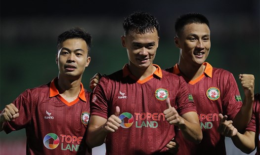 Câu lạc bộ Bình Định tự tin hướng đến chiến thắng tiếp theo trên sân nhà tại V.League 2022. Ảnh: VPF