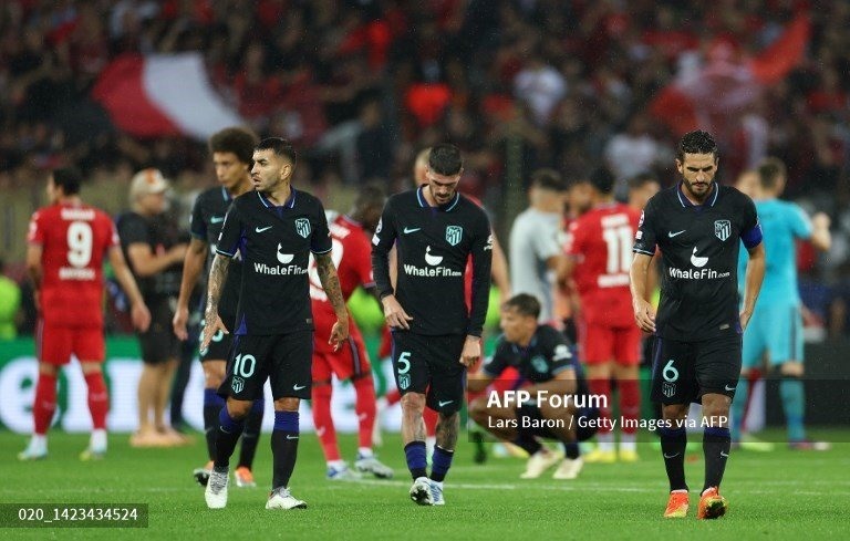 Atletico Madrid trắng tay ở lượt trận 2 Champions League