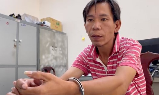 Khởi tố Lê Huy Dũng (34 tuổi, ngụ huyện Long Thành) để điều tra về hành vi cướp ngân hàng ở Đồng Nai. Ảnh: Hà Anh Chiến