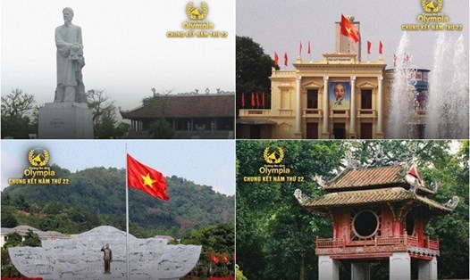 4 điểm cầu truyền hình trực tiếp được đặt tại 4 địa danh mang tính biểu tượng và là niềm tự hào của mỗi tỉnh và thành phố tại Việt Nam. Ảnh: BTC