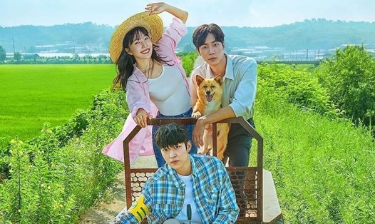 Tạo hình của Joy (Red Velvet), Chu Young Woo, Baek Sung Chul trong phim mới “Once Upon A Small Town”. Ảnh: Poster Kakao.