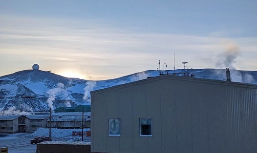 Trạm nghiên cứu đông đúc nhất ở Nam Cực đã được phủ sóng internet vệ tinh Starlink. Ảnh chụp màn hình