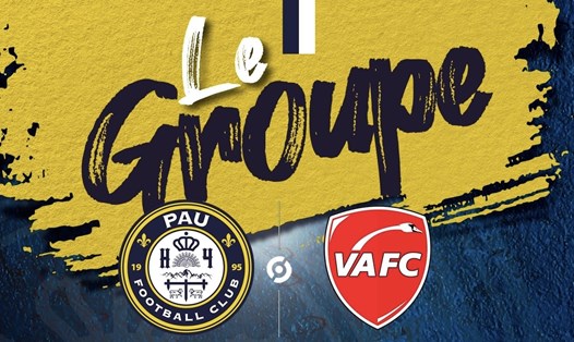 Pau FC chạm trán với Valenciennes tại vòng 9 Ligue 2. Ảnh: Pau FC