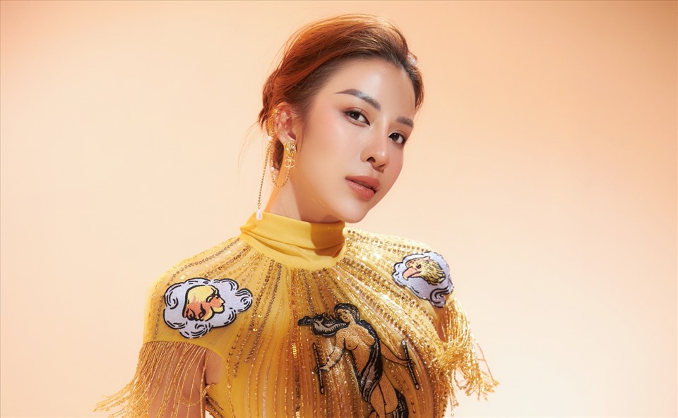 Ngô Phương Anh hạnh phúc khi vai diễn trong phim “Duyên kiếp” được yêu thích. Ảnh: Peter Tran.