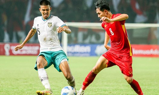 U20 Việt Nam sẽ đụng độ chủ nhà U20 Indonesia trong trận cuối cùng bảng F. Ảnh: VFF