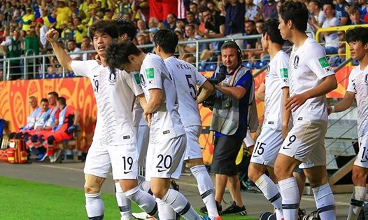 U20 Malaysia gặp khó trước U20 Hàn Quốc ở trận đấu cuối cùng. Ảnh: ML