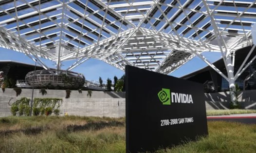 Nvidia là một trong những công ty chịu ảnh hưởng trực tiếp từ sự kiểm soát xuất khẩu chip máy tính của Mỹ. Ảnh chụp màn hình
