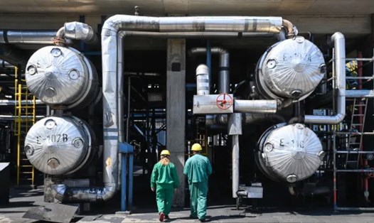 Mátxcơva tuyên bố sẽ không bán dầu cho các nước áp giá trần dầu mỏ của Nga. Ảnh: AFP