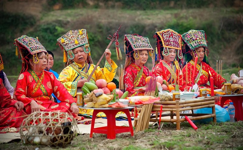 Then là tiếng lòng của các dân tộc Tày, Nùng, Thái. Ảnh: Lưu Minh Dân