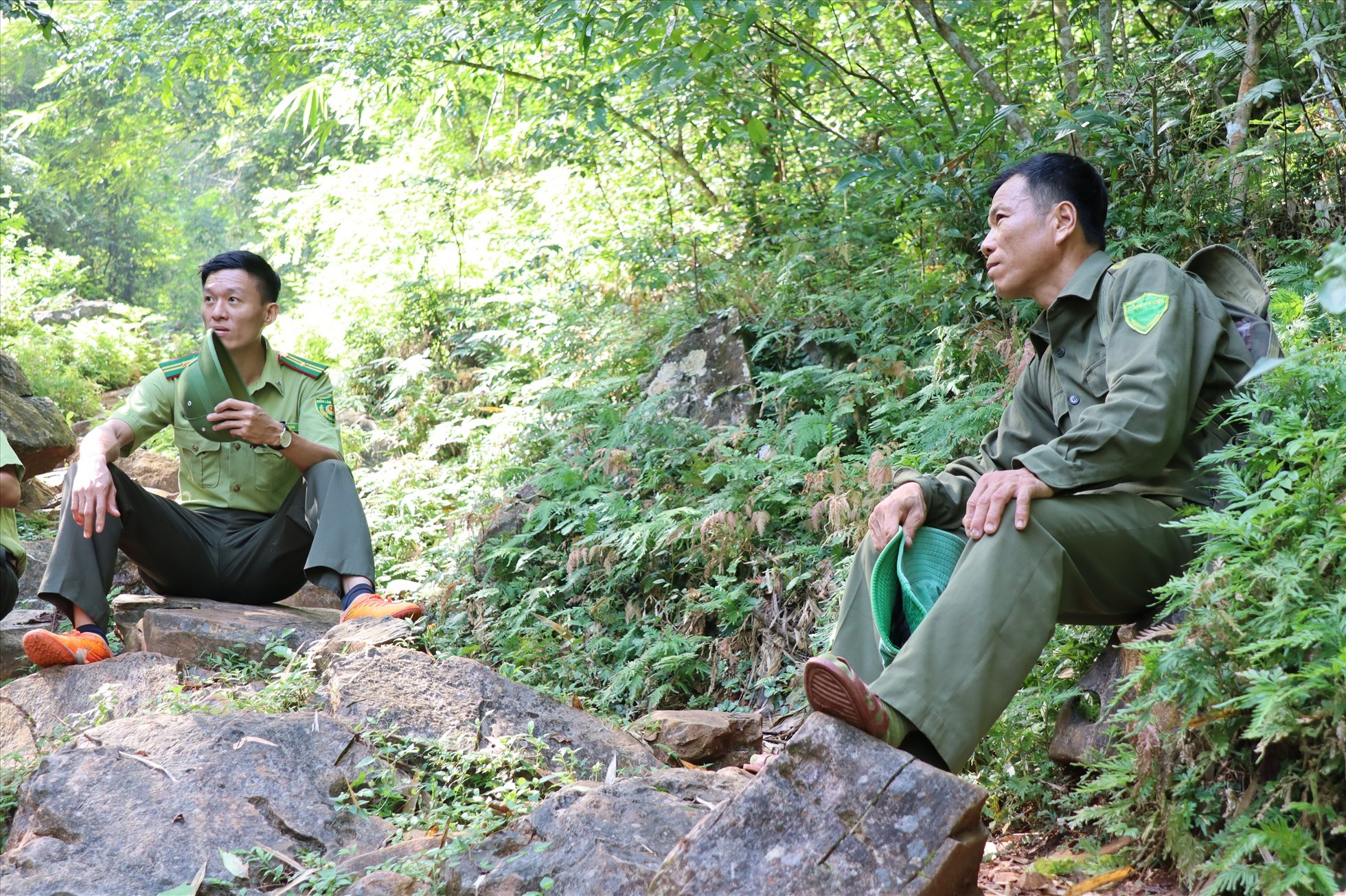 Tổ bảo vệ rừng xóm Nghẹ (xã Vạn Mai) thường xuyên phối hợp với lực lượng kiểm lâm huyện Mai Châu trong công tác tuần tra, bảo vệ và phát triển rừng.