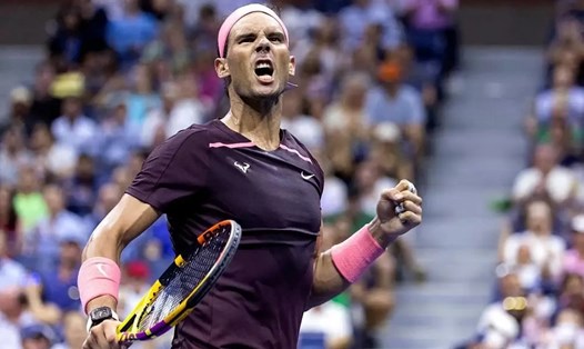 Rafael Nadal tiếp tục cho thấy sức mạnh tinh thần đáng nể. Ảnh: ATP
