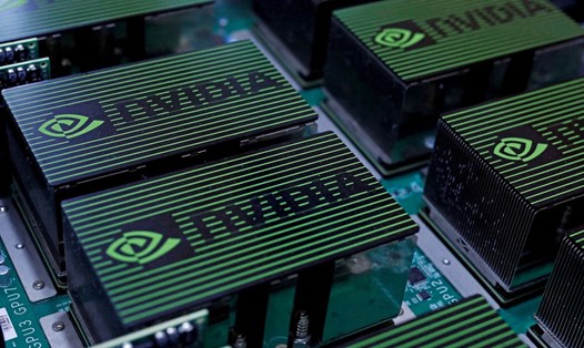Cổ phiếu của Nvidia đã sụt giảm do bị ảnh hưởng của lệnh hạn chế xuất khẩu chip sang Trung Quốc của chính phủ Mỹ. Ảnh chụp màn hình