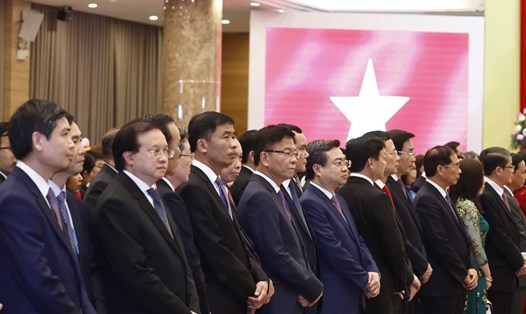 Các đại biểu trong nước và quốc tế tại lễ kỷ niệm 77 năm Quốc khánh Nước CHXHCN Việt Nam. Ảnh: VGP