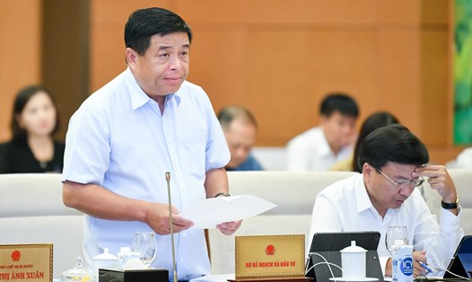 Bộ trưởng Bộ Kế hoạch và Đầu tư Nguyễn Chí Dũng. Ảnh: PV