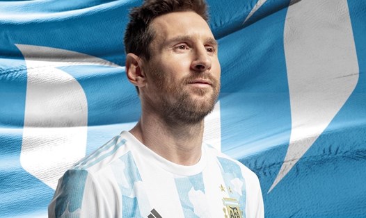 Messi đang rất quyết tâm để nâng cao danh hiệu World Cup cùng tuyển Argentina.  Ảnh: AFP