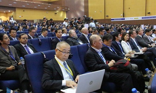 Các đại biểu tham dự Diễn đàn Hợp tác Kinh tế năm 2019 tại Bình Dương. Ảnh: Đình Trọng