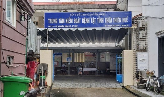 Trụ sở CDC Thừa Thiên Huế địa chỉ tại đường Nguyễn Văn Cừ (TP Huế).