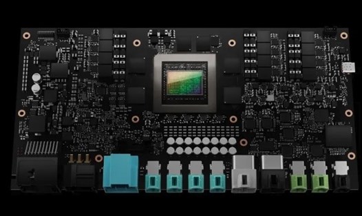 Chip set Drive Thor mới dành cho các loại xe tự hành của NVIDIA. Ảnh: NVIDIA