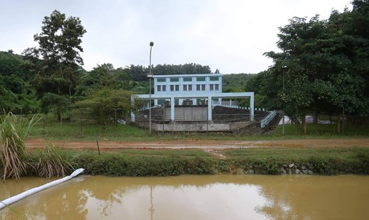 Hiện Nhà máy nước sạch Sông Đà đã cấp nước trở lại.