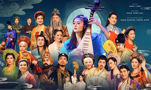 “Thúy Kiều - Một kiếp đoạn trường” của Nhà hát Kịch Hà Nội sẽ tham gia Liên hoan Sân khấu thủ đô 2022. Ảnh: T. L