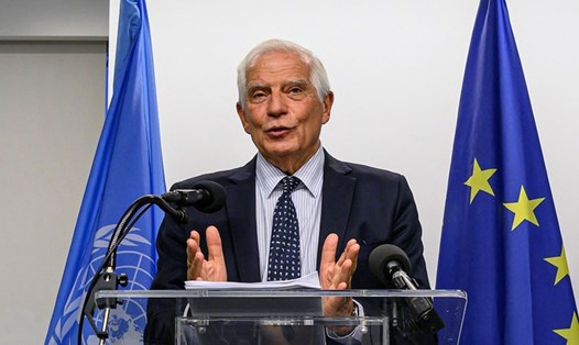 Cao ủy chính sách đối ngoại EU Josep Borrell. Ảnh: AFP