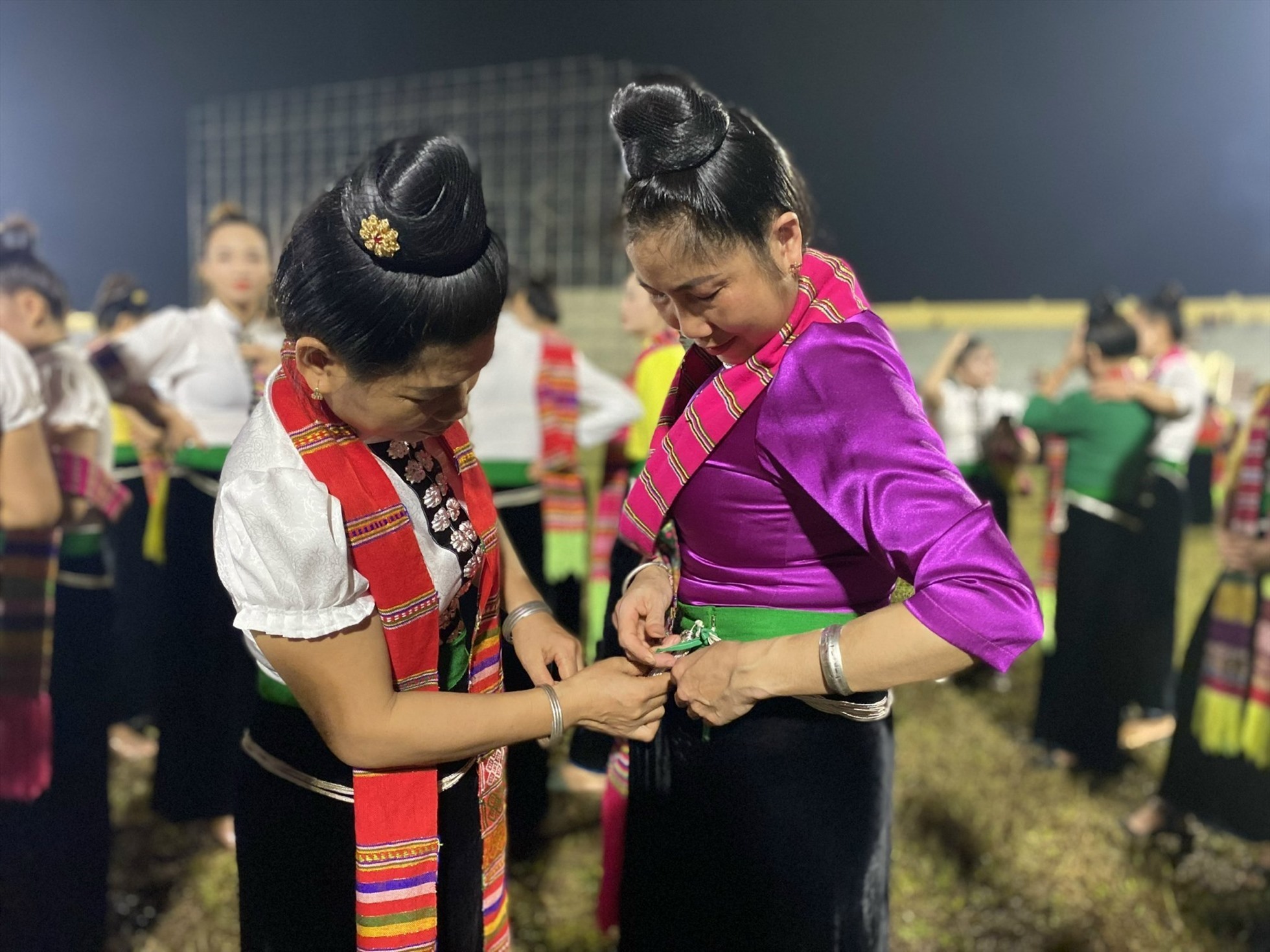 Thị xã Nghĩa Lộ (Yên Bái) đang tích cực chuẩn bị cho tuần lễ văn hóa một cách thành công. Ảnh: Văn Đức