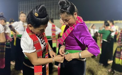 Thị xã Nghĩa Lộ (Yên Bái) đang tích cực chuẩn bị cho tuần lễ văn hóa một cách thành công. Ảnh: Văn Đức
