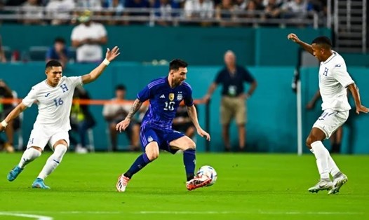 Messi cùng tuyển Argentina được dự đoán vô địch World Cup 2022 ở Qatar. Ảnh: Clarin