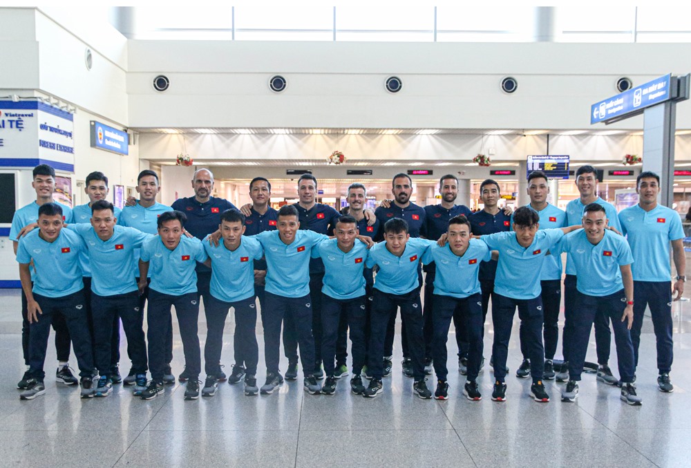 Đội tuyển futsal Việt Nam lên đường tham dự giải châu Á 2022