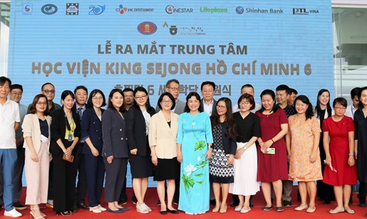 Lễ ra mắt Trung tâm Học viện King Sejong Hồ Chí Minh 6. Ảnh: Thủy Tiên
