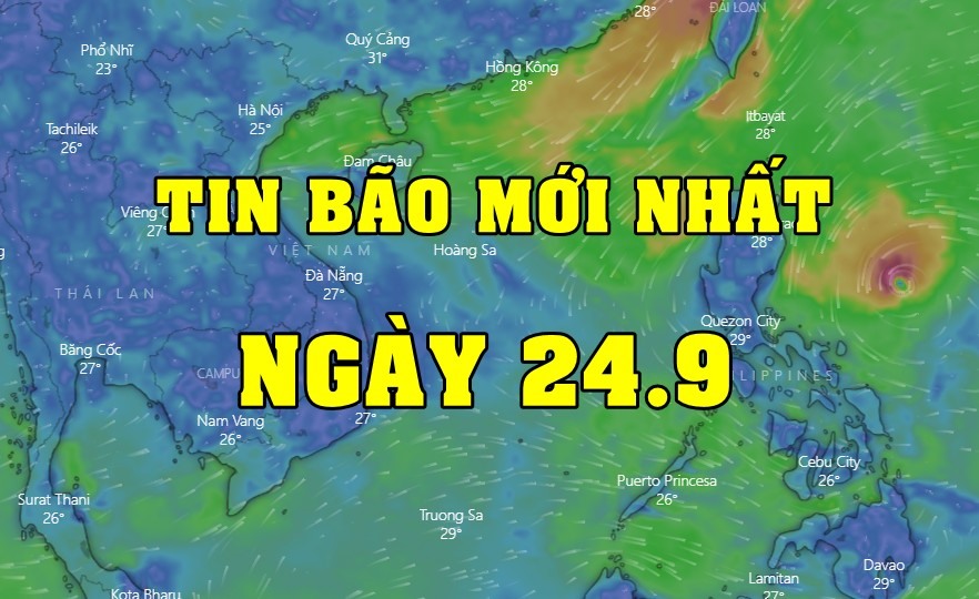 Tin Bão Mới Nhất: Bão Noru Hướng Thẳng Biển Đông, Gió Giật Cấp 14