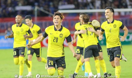 Tuyển Malaysia tự tin đánh bại Tajikistan để vô địch King's Cup 2022. Ảnh: FAM