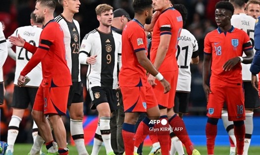 Tuyển Anh và Đức cống hiến trận đấu mãn nhãn tại Nations League.  Ảnh: AFP