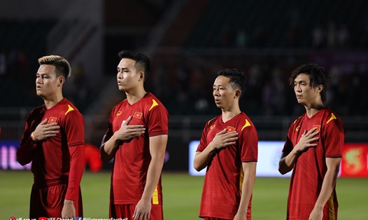 Đội tuyển Việt Nam không chỉ hướng đến chức vô địch giải giao hữu quốc tế mà còn chuẩn bị cho AFF Cup. Ảnh: VFF