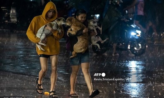 Siêu bão Noru đổ bộ vào vùng đông bắc Philippines với sức gió lên tới 240 km/h.