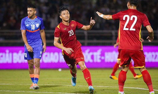 Tuyển Việt Nam thắng Ấn Độ 3-0.