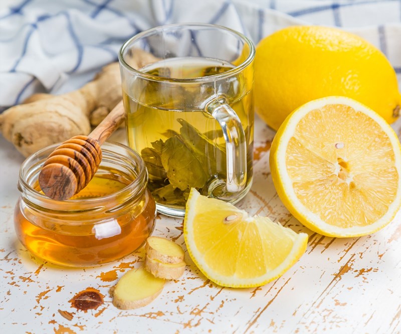 Gừng trong trà mật ong chanh gừng có tác dụng gì?
