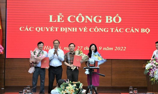 Ông Nguyễn Xuân Cường làm Cục trưởng Cục Đường bộ Việt Nam. Ảnh GT
